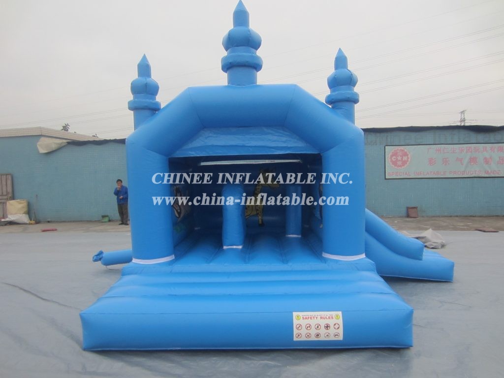 T2-391 Blue Inflatable Bouncer