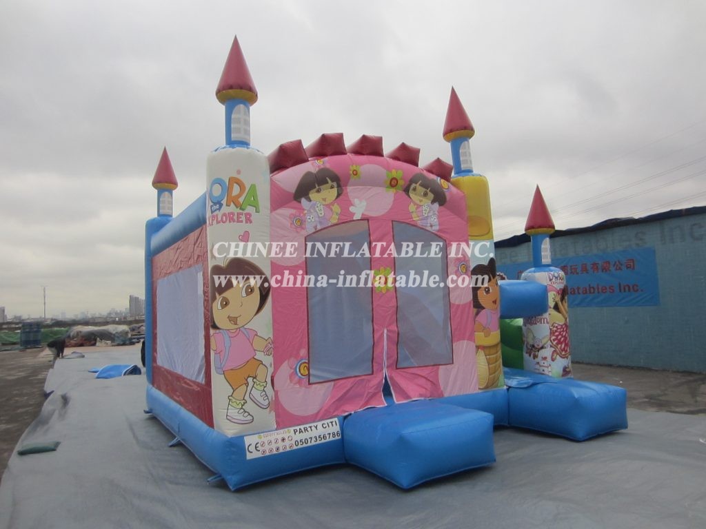 T5-675 Dora Inflatable Castles