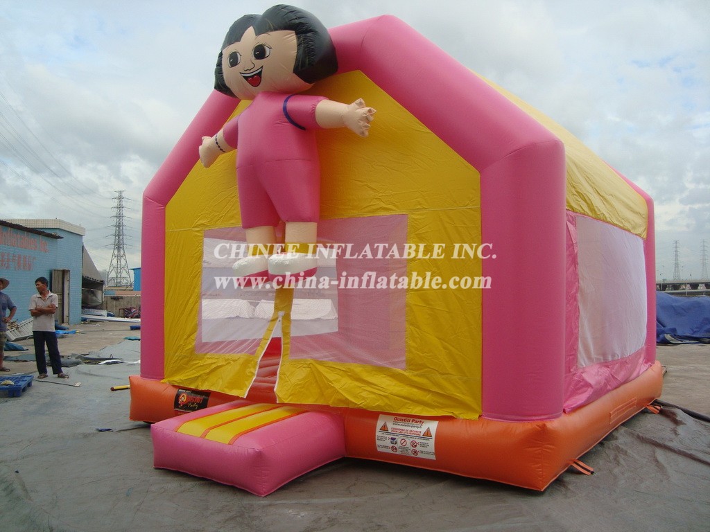 T2-2773 Dora Inflatable Bouncer