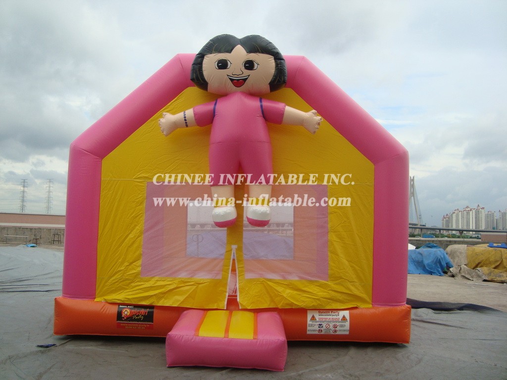T2-2773 Dora Inflatable Bouncer