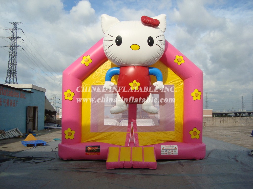 T2-2549 Hello Kitty Inflatable Bouncers
