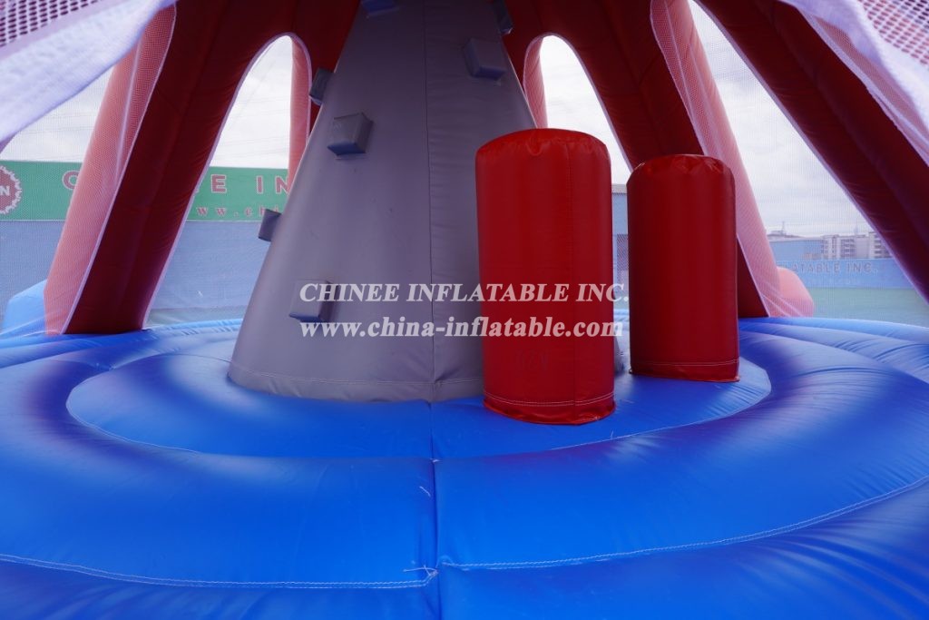 T2-203 Inflatable Octopus Jump Bed