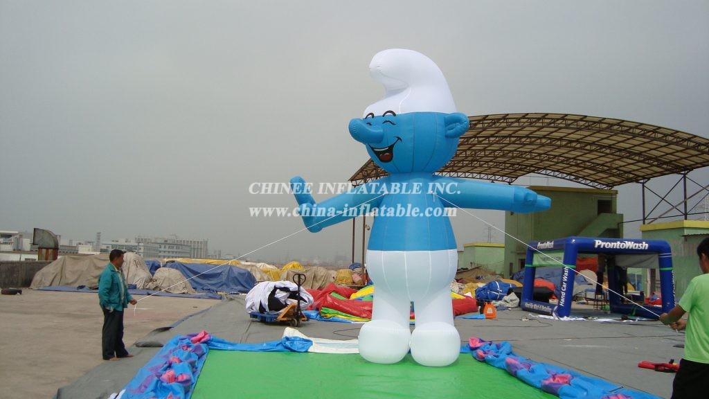 Cartoon1-723 The Smurfs Inflatable Cartoons