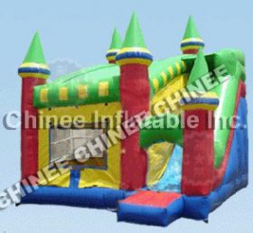 T5-170 Inflatable Castle Bounce House With Slide
