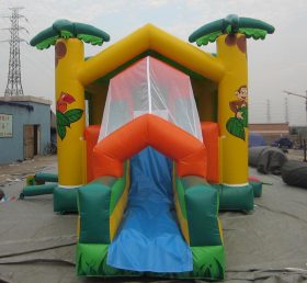 T2-849 Jungle Theme Inflatable Bouncer