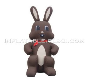 Cartoon1-815 Brown Rabbit Inflatable Cartoons