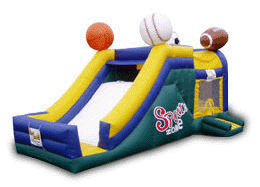 T1-154 Sport Style Inflatable Bouncer