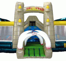 T2-1134 Jungle Theme Inflatable Bouncer