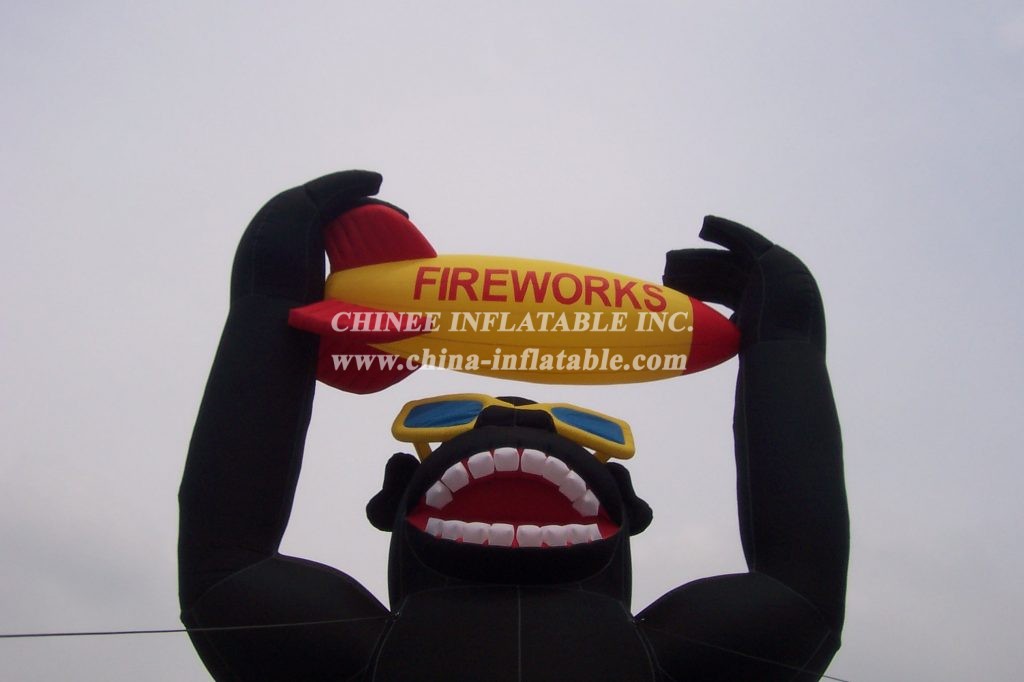 Cartoon1-773 Gorilla Kingkong Inflatable Cartoons