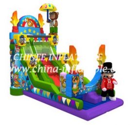 T8-1462 Pirates Inflatable Slide