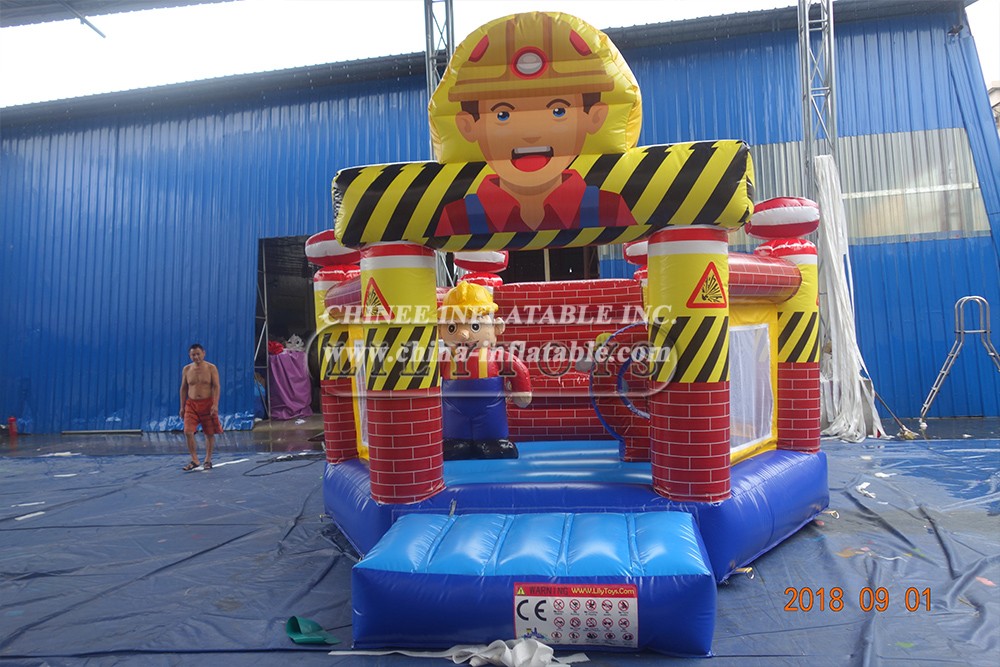 T2-3333 Bob The Builder Inflatable Bouncer
