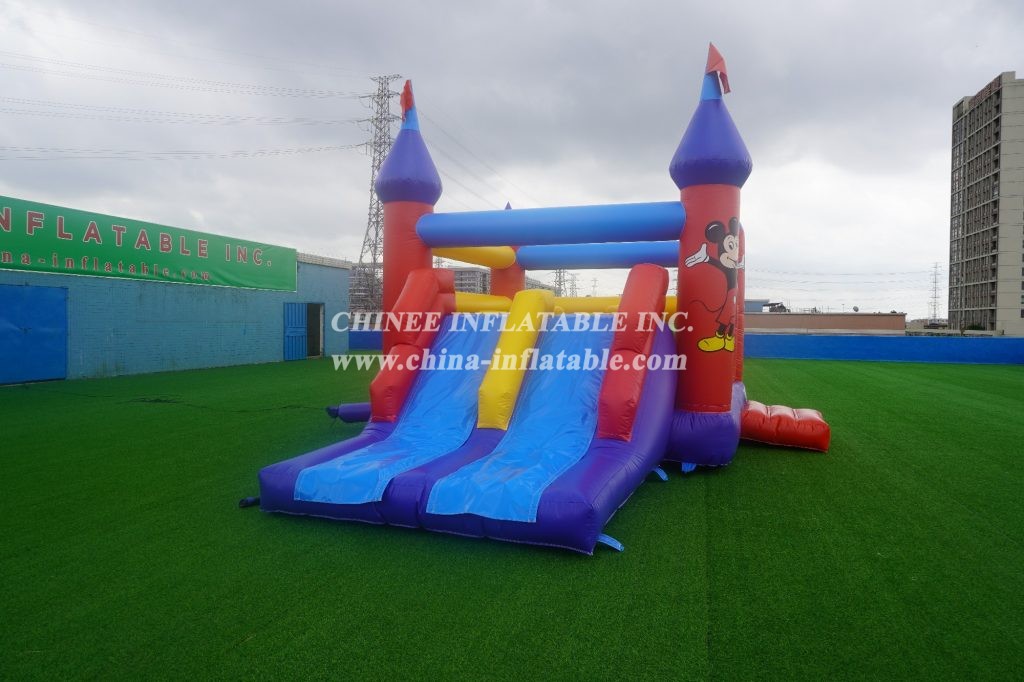 T5-687 Mickey Mouse Bouncy Castle With Slide