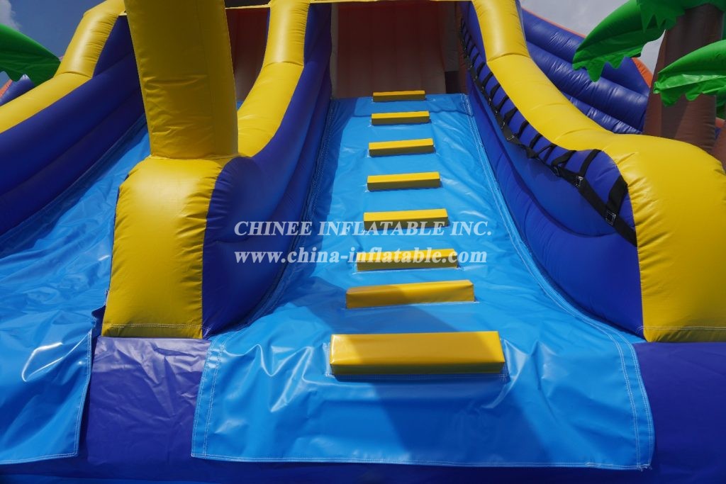 T6-608 Large Water Slide With Pool