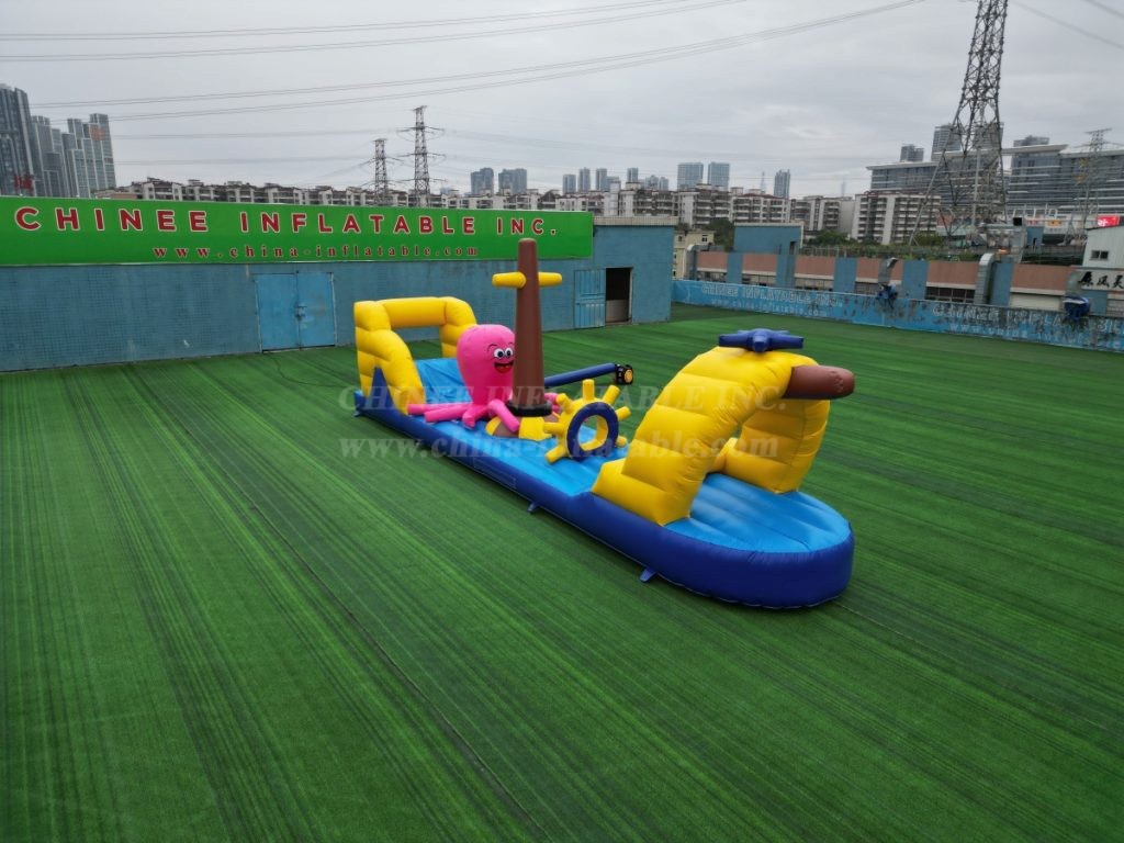 WG1-044 Octopus Inflatables Floating Water Sports Park Game For Pool