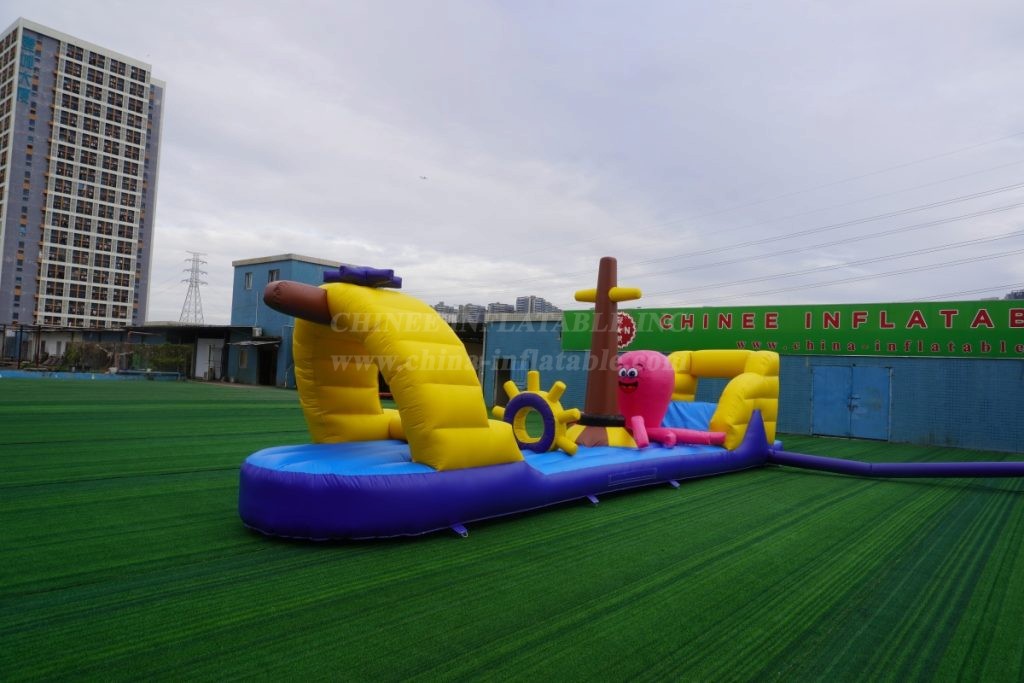 WG1-044 Octopus Inflatables Floating Water Sports Park Game For Pool