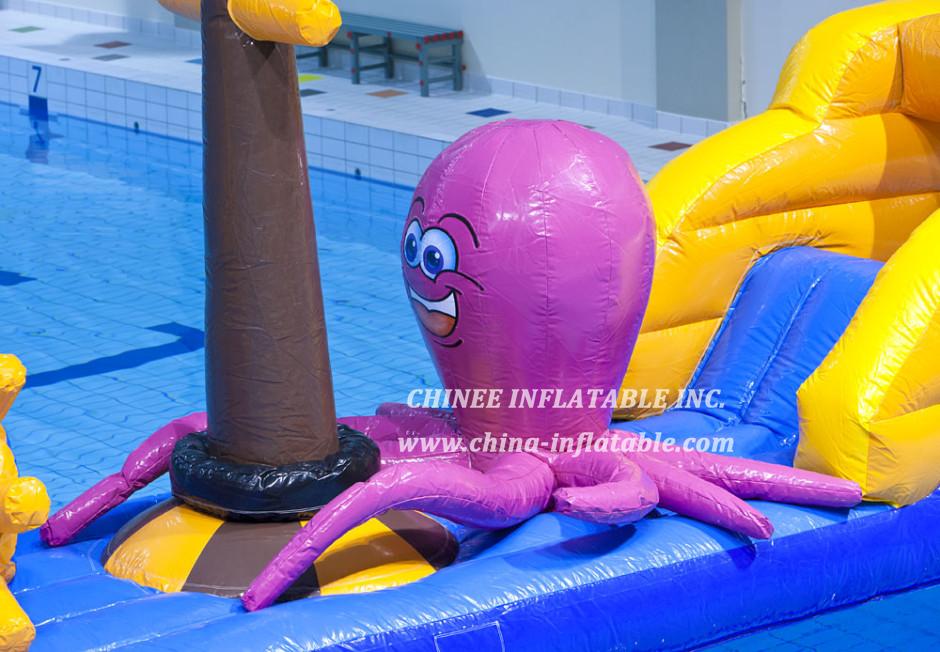 WG1-044 Octopus Inflatables Floating Water Sports Park Game For Pool