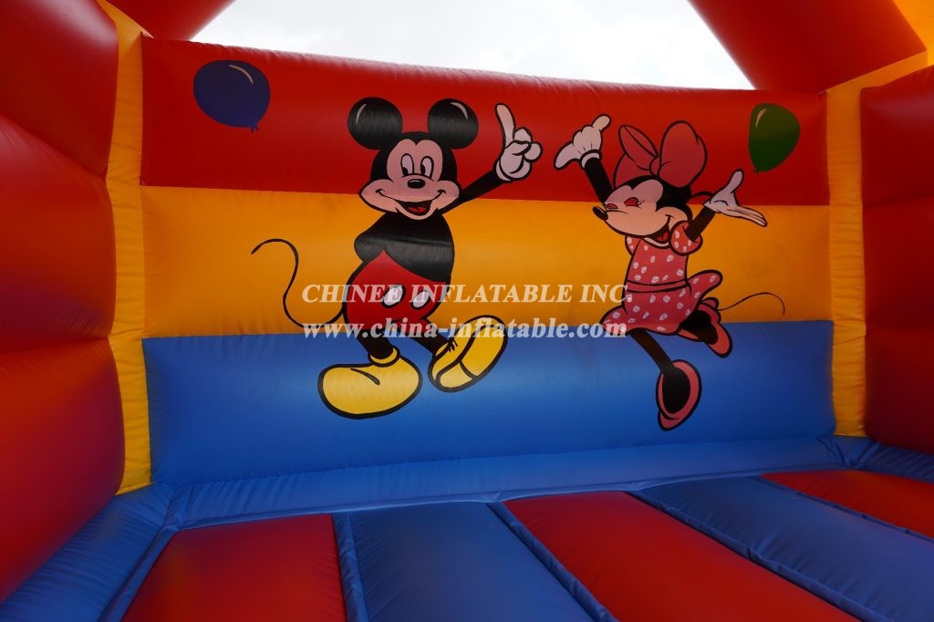 T2-3489 Mickey And Minnie Inflatable Bouncer