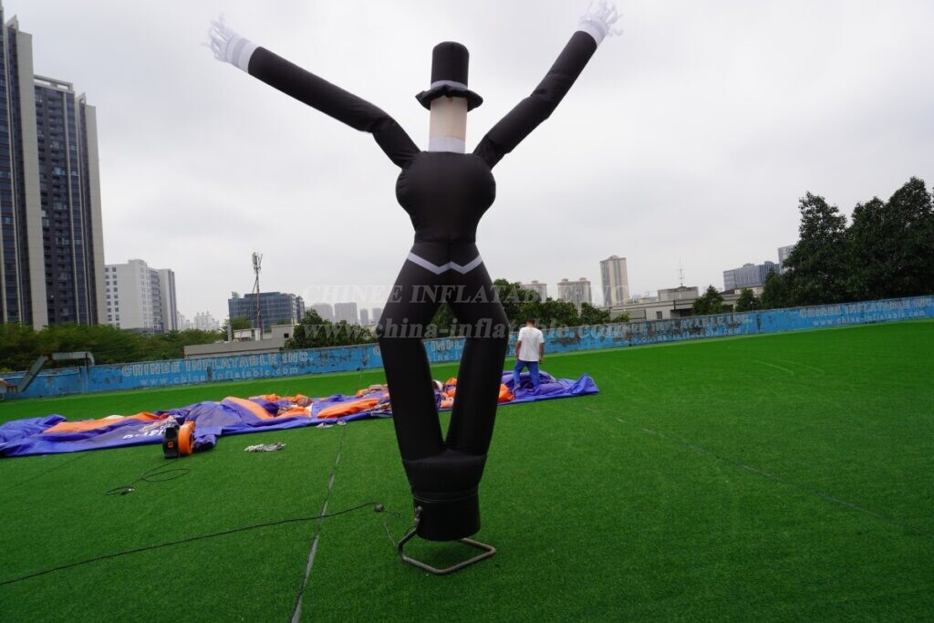 D2-116 Double Leg Infatable Sky Air Dancer Tube Man For Outdoor Activity
