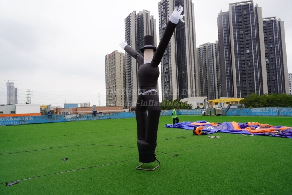 D2-116 Double Leg Infatable Sky Air Dancer Tube Man For Outdoor Activity