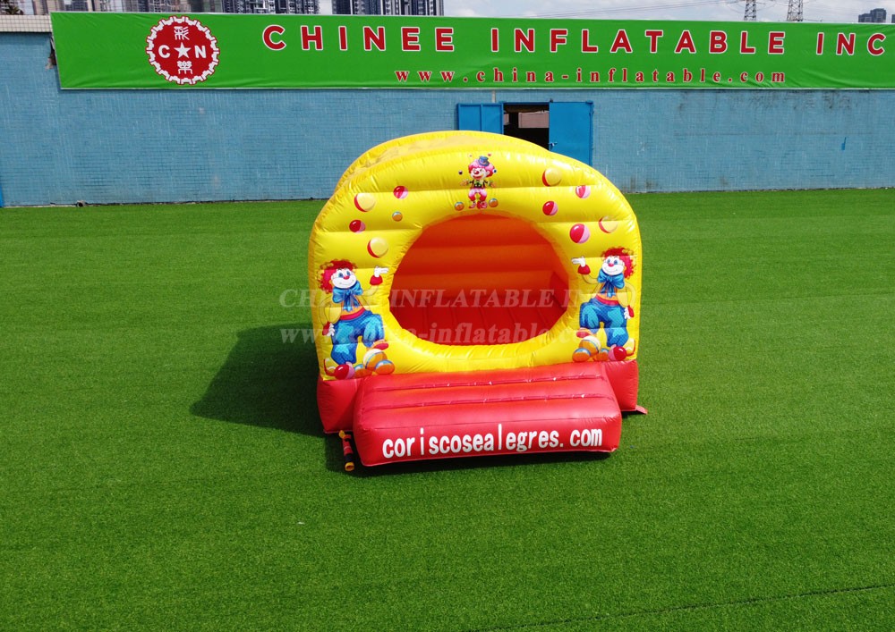 T2-1254 Clown Theme Inflatable Bouncer