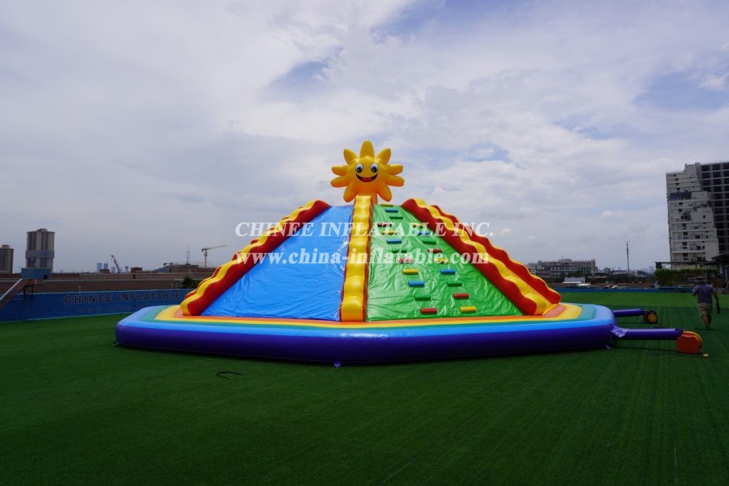 T11-1315 Big Party Inflatable Games Climbing Wall For Kids And Adult