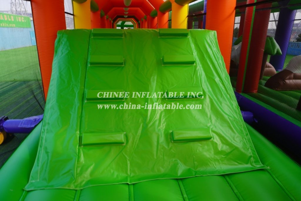 CR1-015 80M Inflatable Obstacle Course Challenge Run