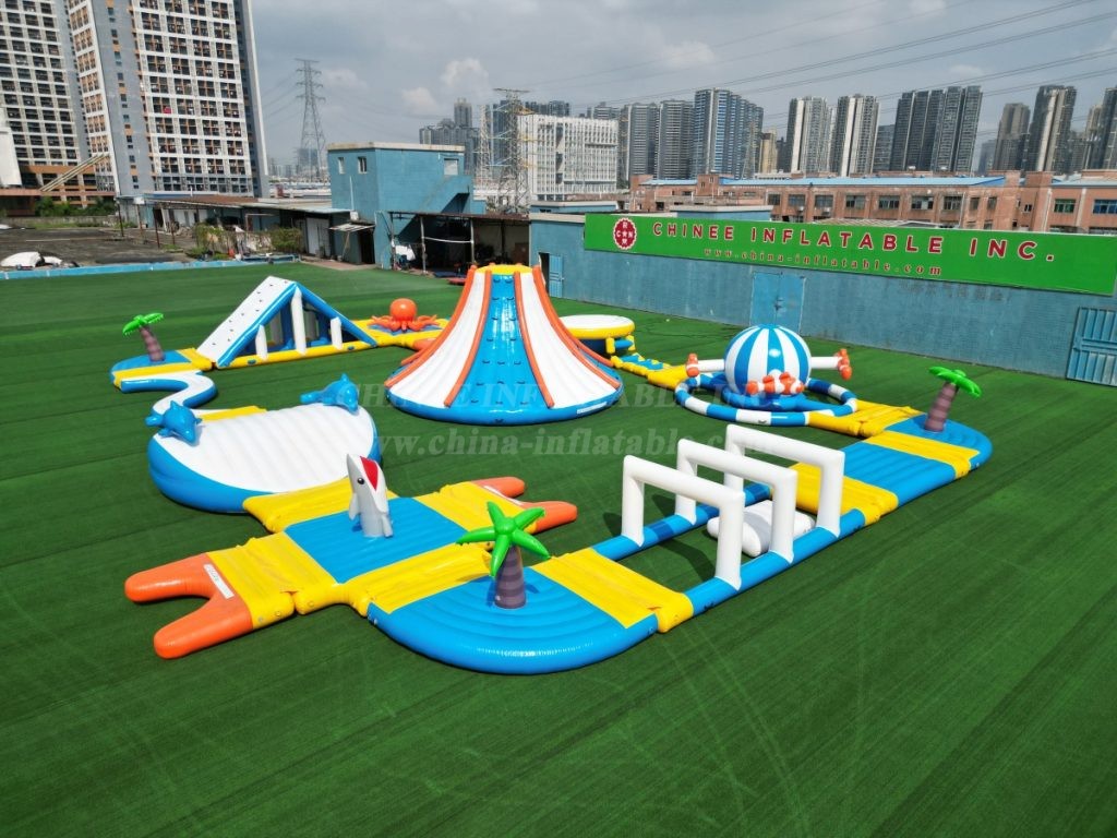 S151 Inflatable Water Park Aqua Park Water Island