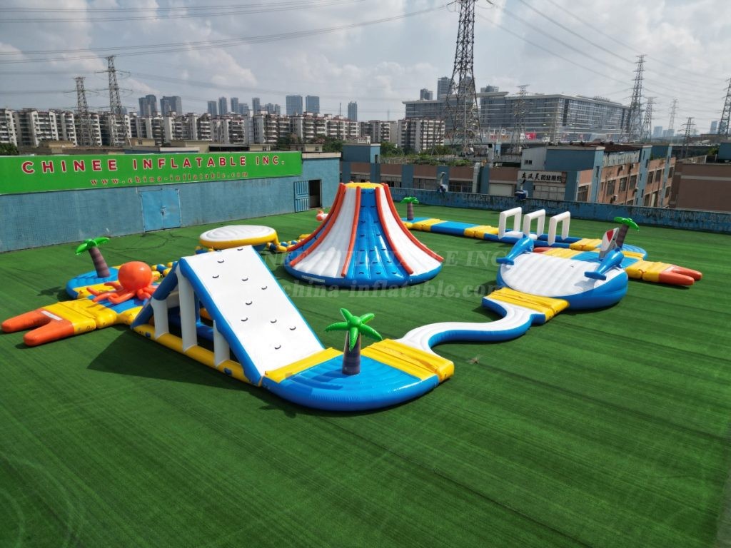 S151 Inflatable Water Park Aqua Park Water Island