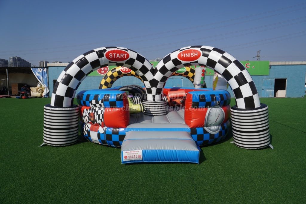 T2-4115 Race Car Inflatable Bouncer