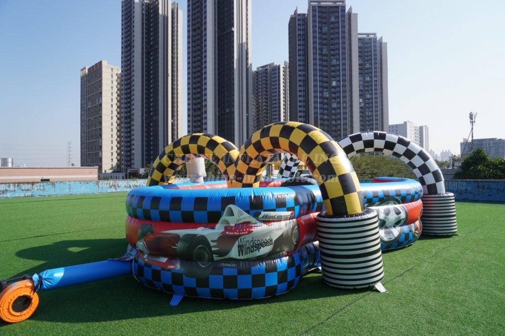 T2-4115 Race Car Inflatable Bouncer