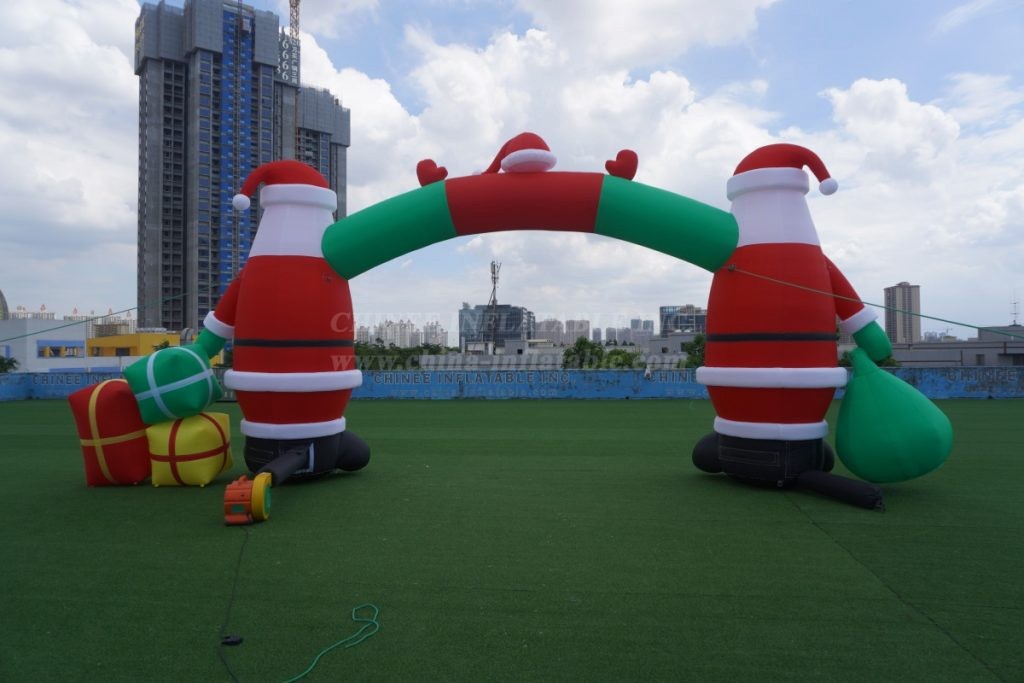 C1-307 Inflatable Santa Claus Arch