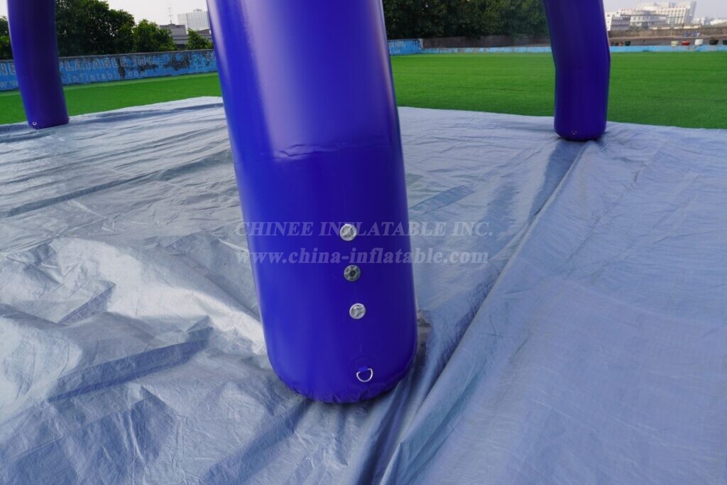 Tent1-4637 Custom Blue Spider Tent