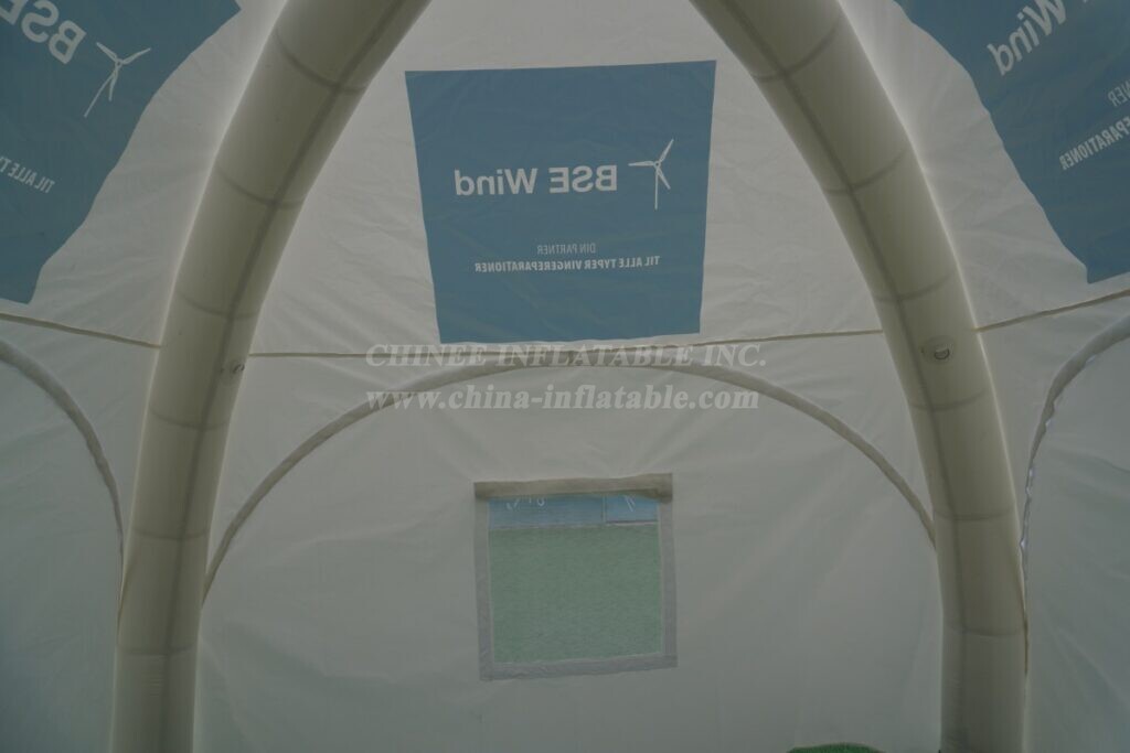 Tent1-4563 Pure White Spider Dome Tent