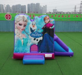 T2-4595 Disney Frozen Bouncy Castle With Slide