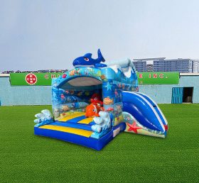 T2-4826 Ocean Shark Inflatable Combo