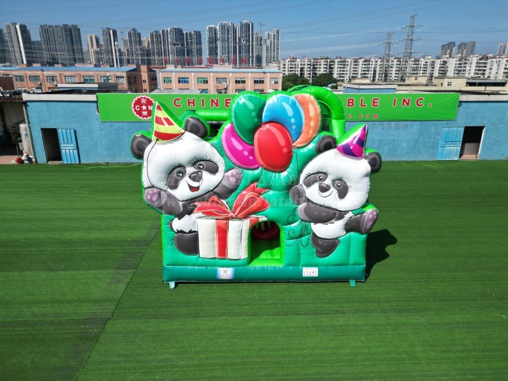 T2-4968 Party Panda Bouncy Castle