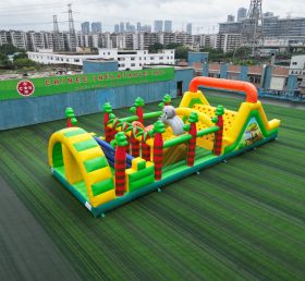 T7-1802 Animal Inflatable Obstacle Course