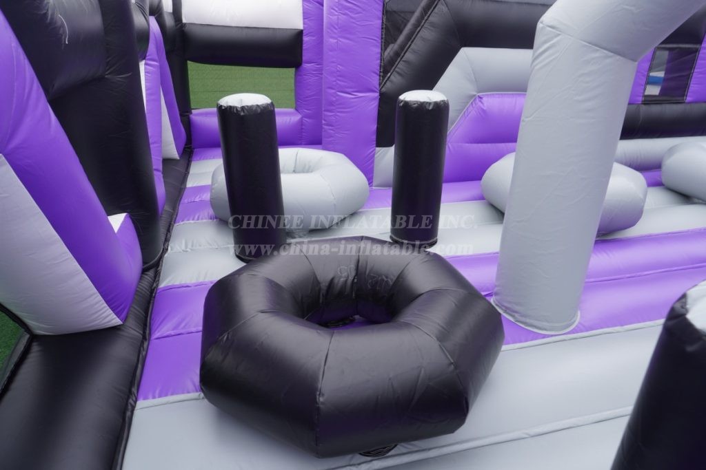 GF2-118 Commercial Inflatable Park with Slide & Climbing Wall