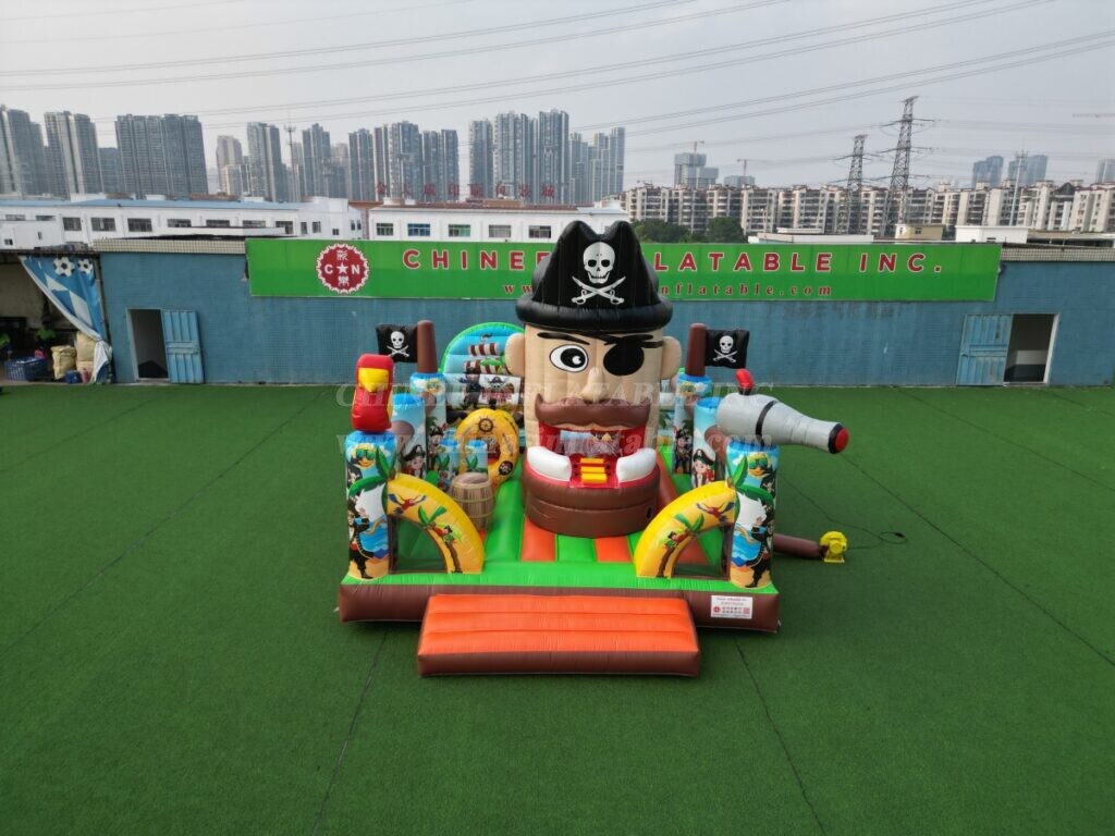 T2-7062 Pirate Inflatable Funland
