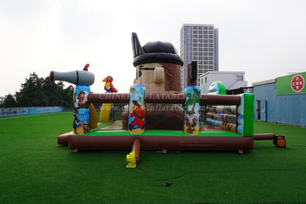 T2-7062 Pirate Inflatable Funland
