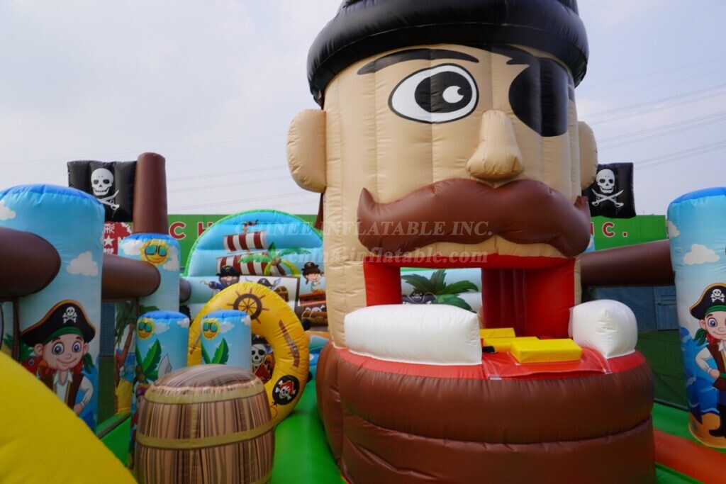 T2-7062 Pirate Inflatable Funland