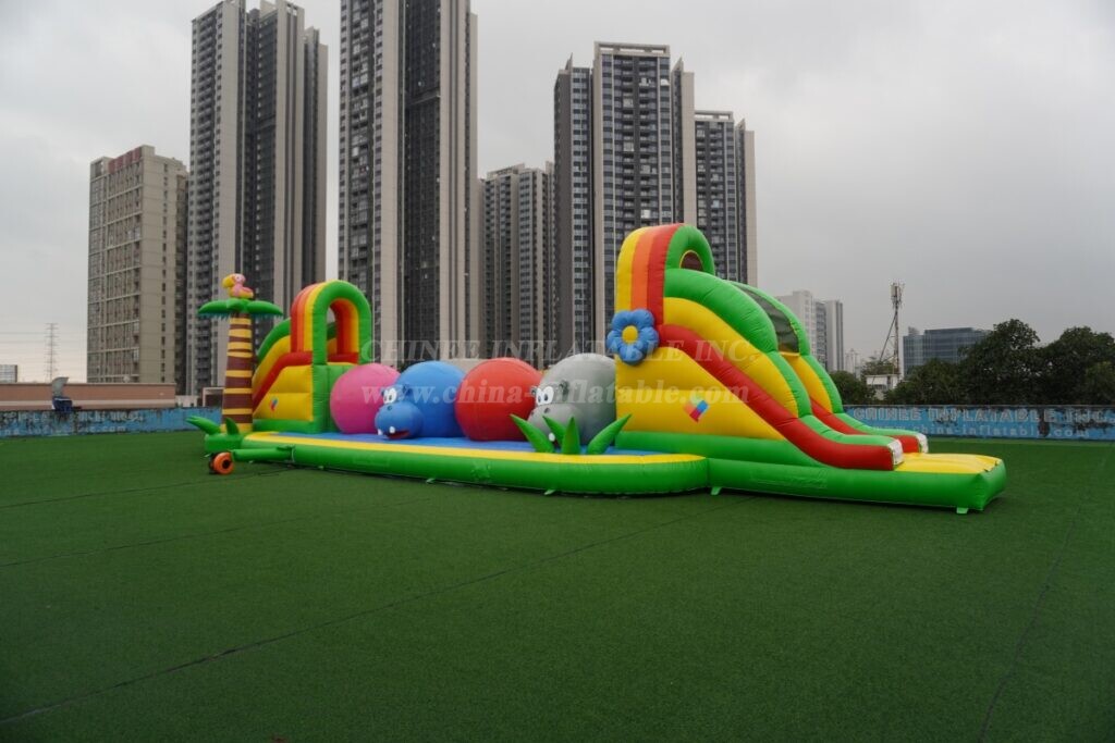 T11-4026 Hippo Theme Wipe Out Challenge