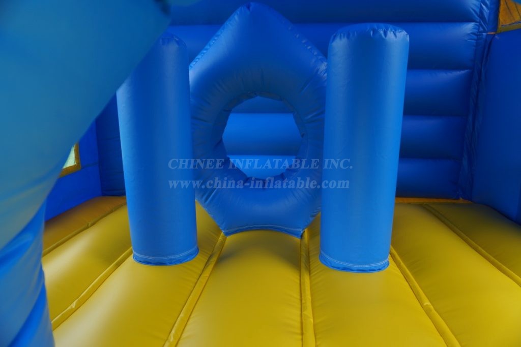 T2-4200D Mansour Cartoon Bouncy Castle