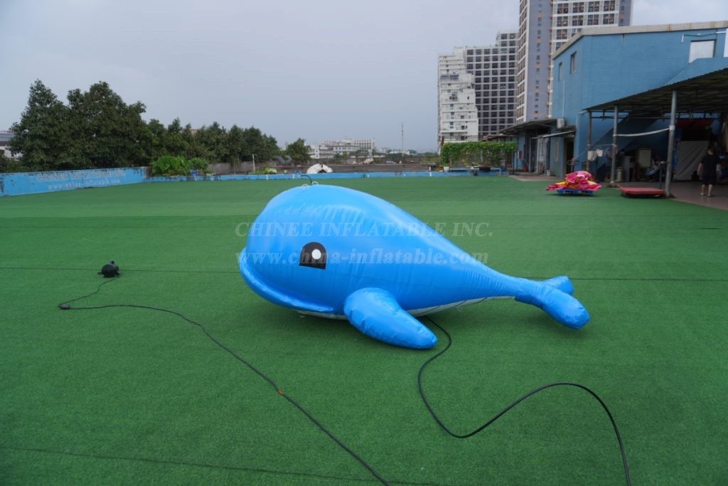 Cartoon1-916 Whale-shaped inflatable cartoon