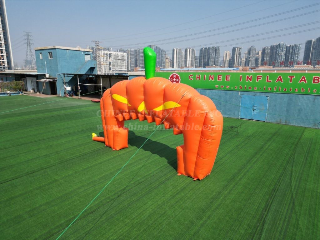 Arch2-510 Halloween Inflatable Pumpkin Archway