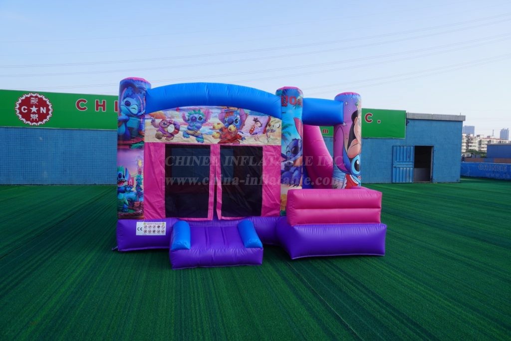 T5-682F Stitch Theme Bouncy Castle