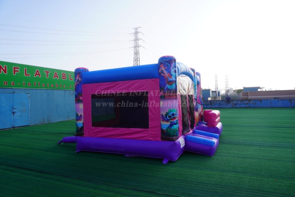 T5-682F Stitch Theme Bouncy Castle