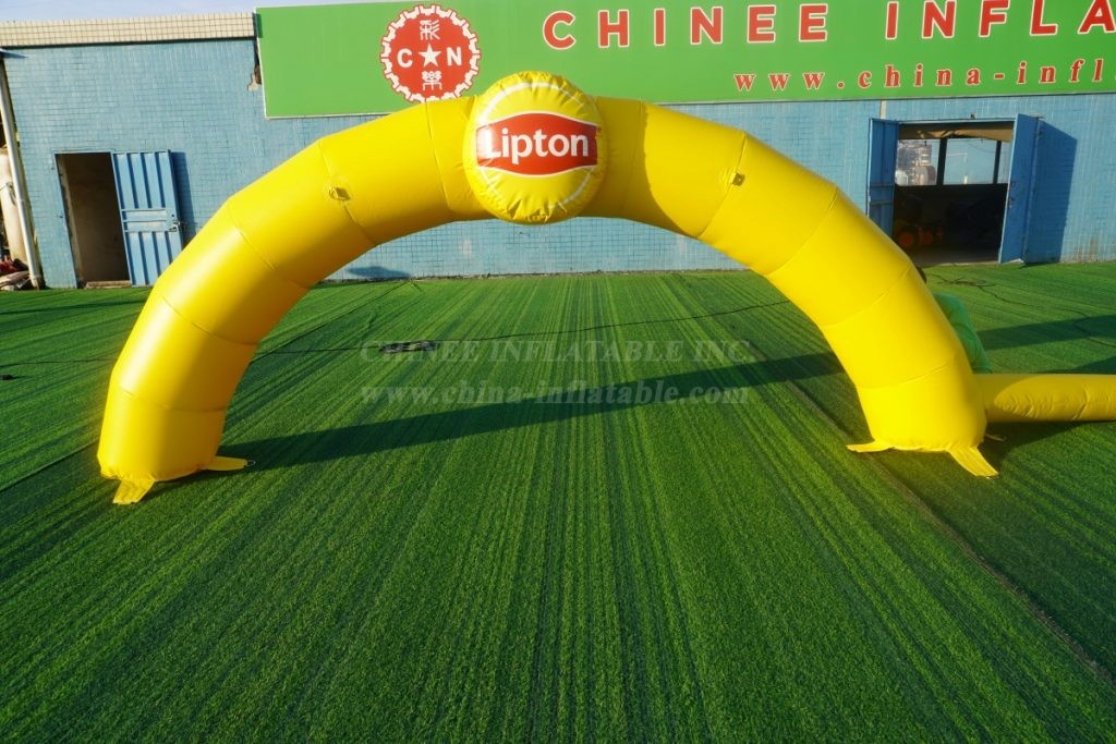 Arch2-333 Lipton inflatable arch