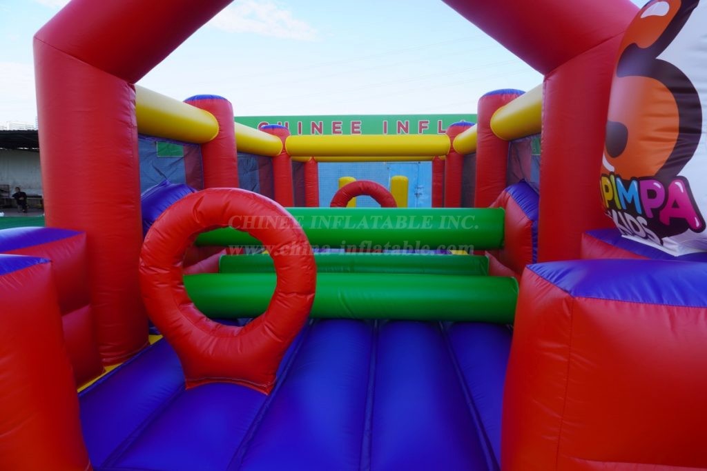 T7-568C Colorful Inflatable Obstacle Course