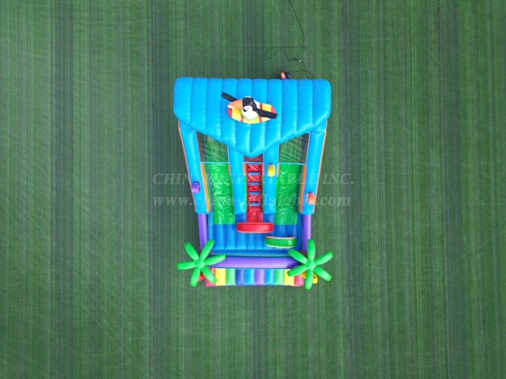 T8-4617 Tropical Paradise Inflatable Slide